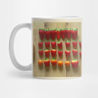 The size chart strawberry yummy Mug